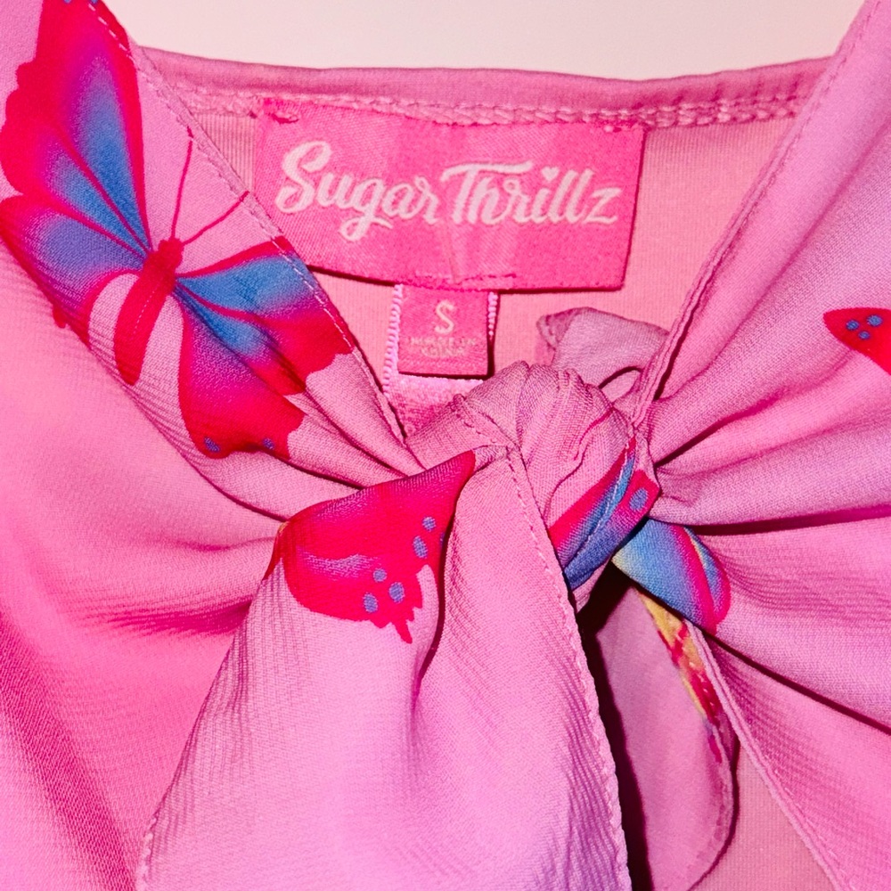 Sugar Thrillz Butterfly Mini Dress - Picture 4 of 6
